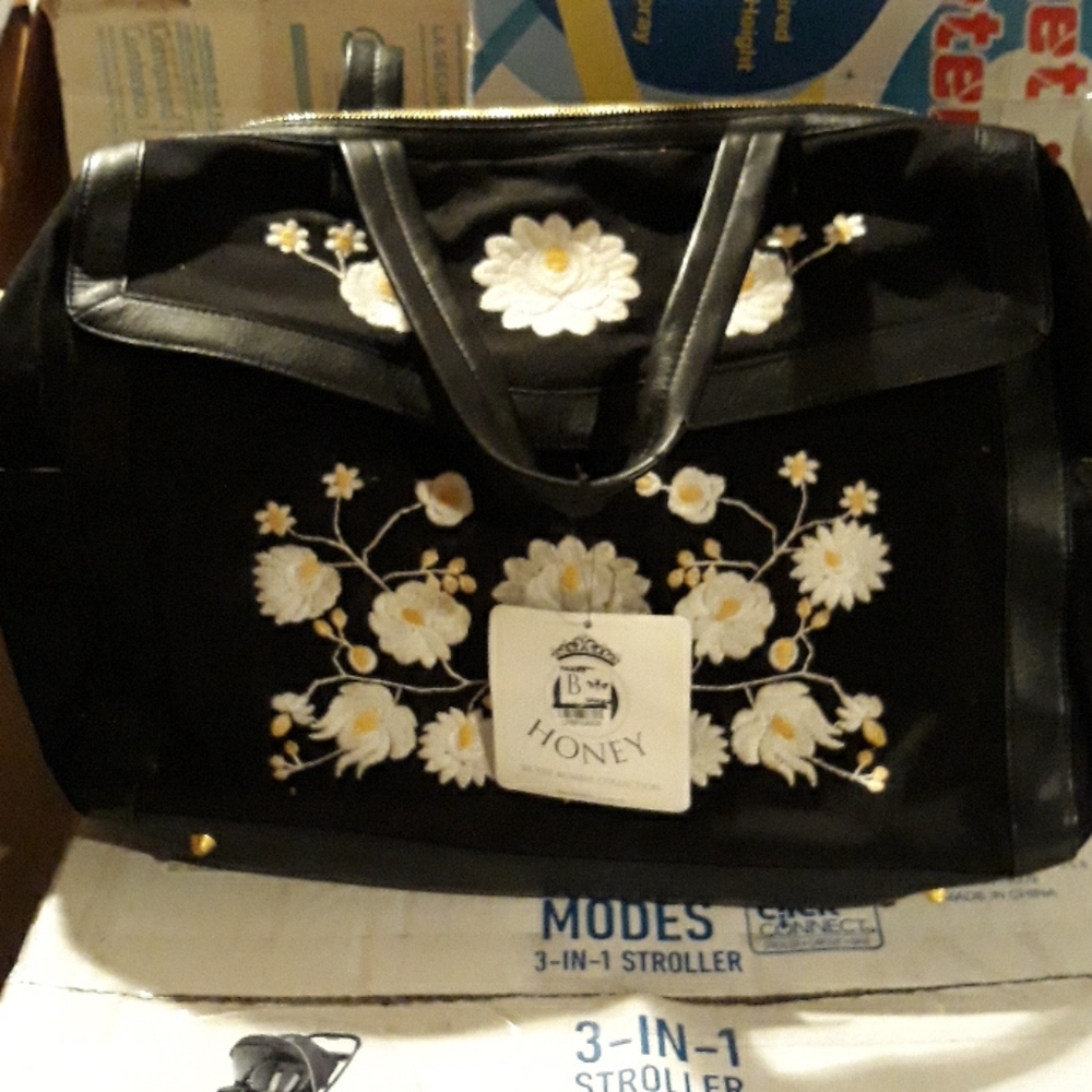 Honey flora satchel  baby bag